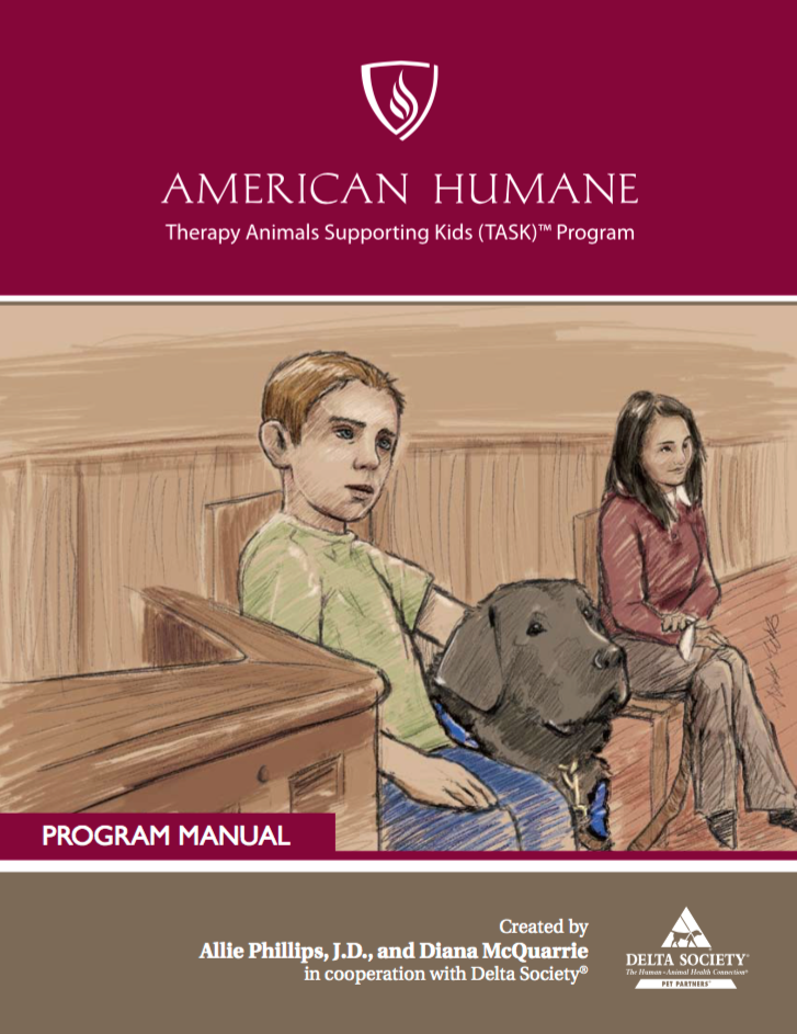 Therapy Animals Supporting Kids (TASK) Program Manual - American Humane -  American Humane