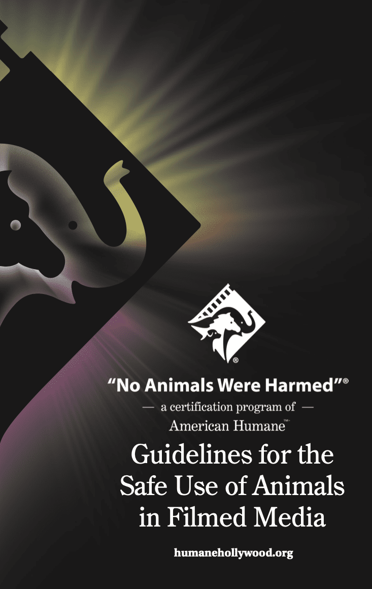 Guidelines for Filmed Media - American Humane Society